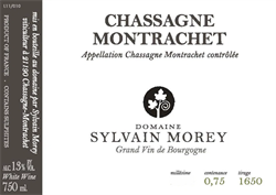 2021 Chassagne-Montrachet Blanc, Domaine Sylvain Morey